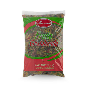 Fruta Cristalizada x 1000grs Levapan