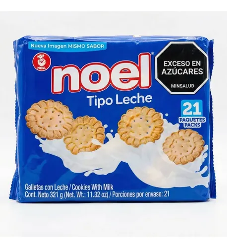 Galletas de Leche Noel x21 paquetes