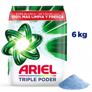 Detergente Ariel x 6 Kilos