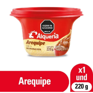 Arequipe Tradicional x 220 gr Alqueria