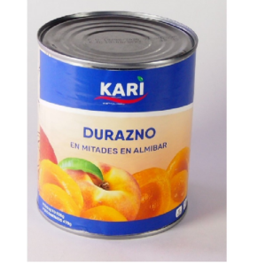 Duraznos en Mitades x 3000grs Kari