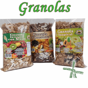 Granola x 1000grm con Uvas pasas y Coco