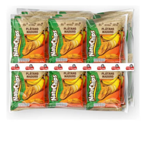 Natuchips Platano Maduro x12unidades x38gr Margarita
