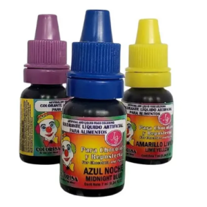 Colorante x 12 ml Payasito Colorisa Colores Surtidos