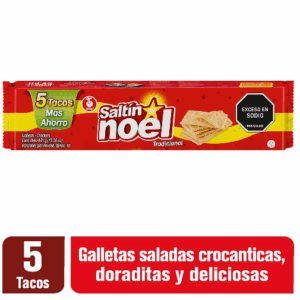 Galletas Saltin Noel x 5 tacos