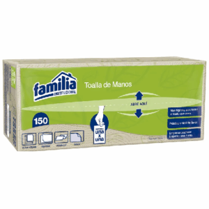 Toalla Mano Z Natural Familia x 150 hojas
