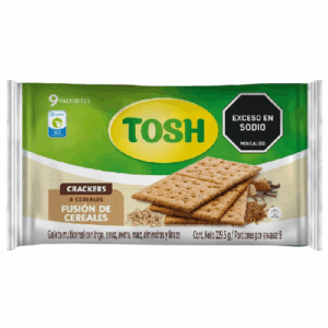 Galletas Tosh Fusion De Cereales x 9 und
