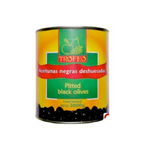 Aceituna Negra Deshuesada x 3 kg Trofeo