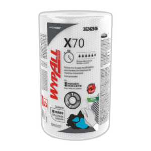 Toalla Wypall X70mt Rollo 88 Hojas Color Blanco