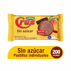 Chocolate Cruz Sin Azúcar X 200gr