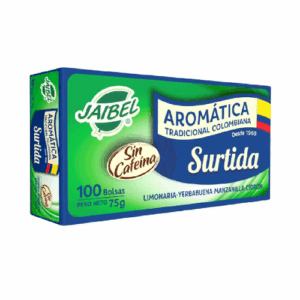 Aromatica Jaibel Tradicional Surtida x 100 sobres