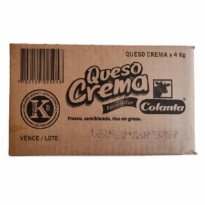 Queso Crema x 4000gr Colanta