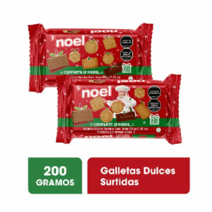 Galleta Navidad Plegadiza x 200 gr Noel