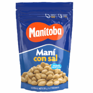 Mani Salado Doy Pack x200gr Manitoba