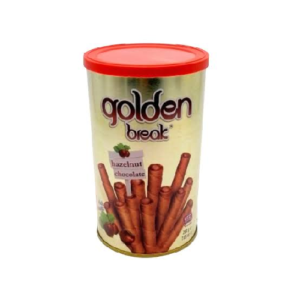 Barquillos Avellanas, Chocolate Lata x135gr Golden