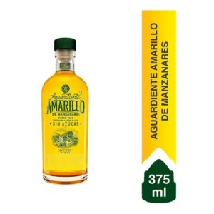 Aguardiente Amarillo de Manzanares x375ml
